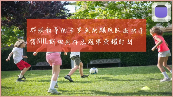 邓顿领导的卡罗来纳飓风队成功夺得NHL斯坦利杯总冠军荣耀时刻
